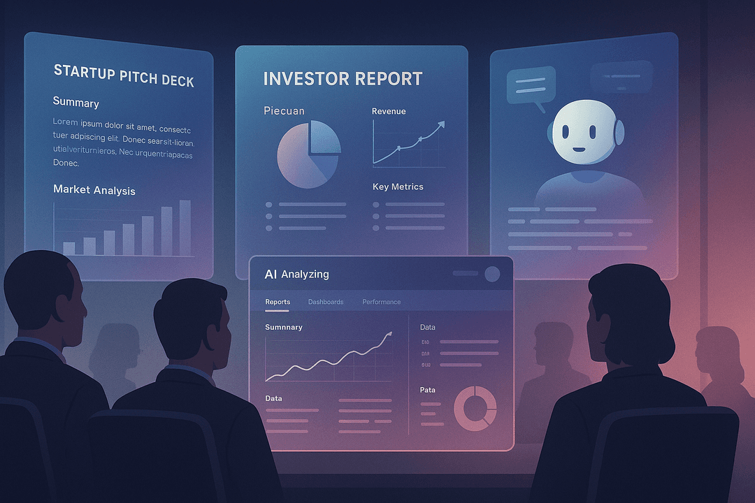 Startup Deck Report Generator AI + Automation Platform